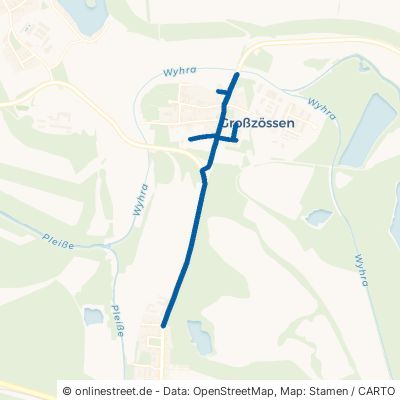 Lobstädter Straße Neukieritzsch Großzössen 