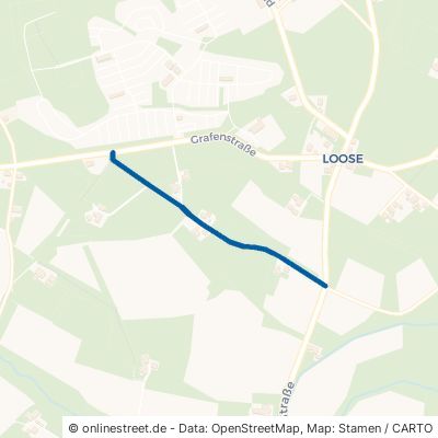 Pötterfeldweg Tecklenburg Leeden 
