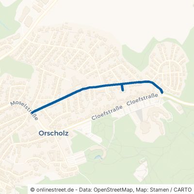 Saarbrücker Straße Mettlach Orscholz 