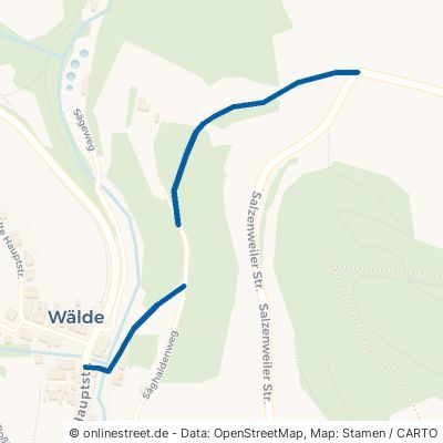 Schulweg Loßburg Wälde 