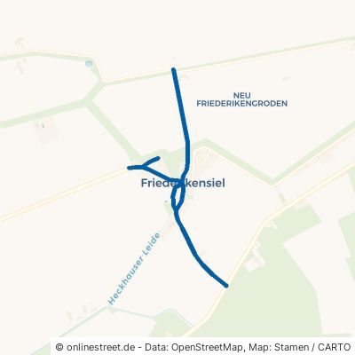 Küstenstraße Wangerland Friederikensiel 