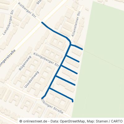 Kurische Straße Köln Rondorf 