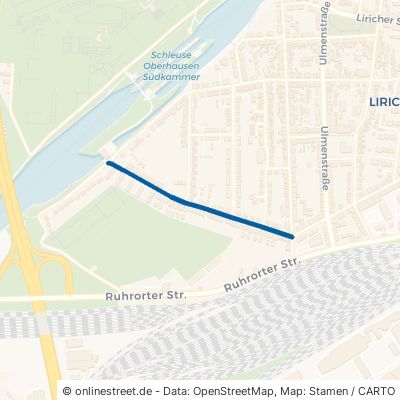 Wilhelmshavener Straße Oberhausen Lirich-Nord 
