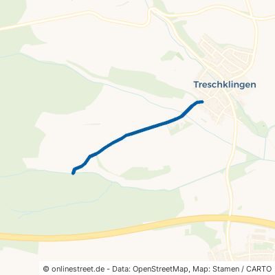 Kirchardter Weg Bad Rappenau Treschklingen 
