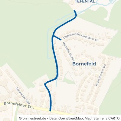 Tefentaler Straße Remscheid Lennep 