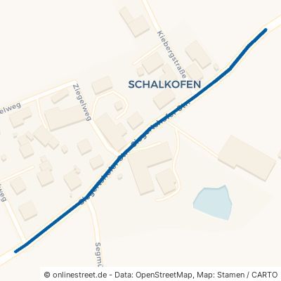 Siegertshofer Straße Egling Schalkofen 