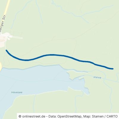 Seeweg Möhnesee Delecke 