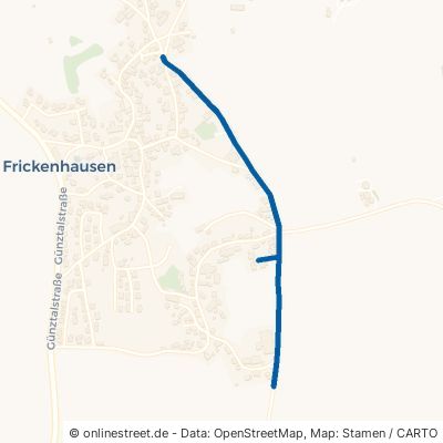 Daxberger Straße Lauben Frickenhausen 
