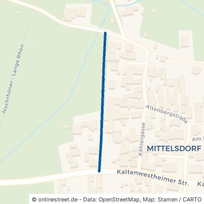 Hinter Dem Dorfe Kaltennordheim Mittelsdorf 