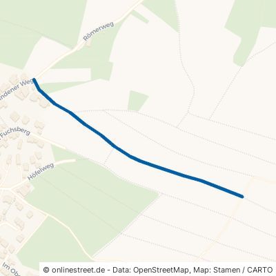 Rebackerweg Sinzheim Ortsgebiet 
