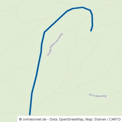 Spitzahornweg Oberried Zastler 