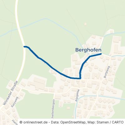 Starzlachweg Sonthofen Berghofen 