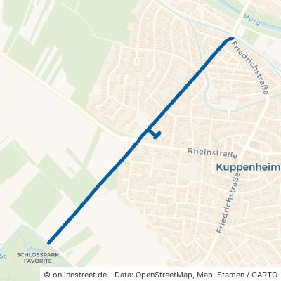 Favoritestraße Kuppenheim 