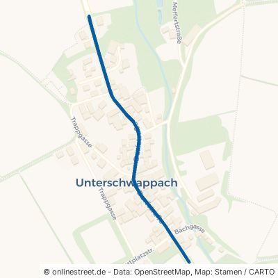 Dorfstraße Knetzgau Unterschwappach 
