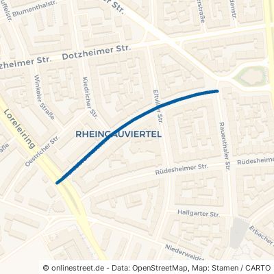 Marcobrunnerstraße 65197 Wiesbaden Rheingauviertel