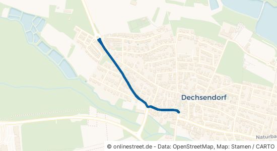 Röttenbacher Straße Erlangen Dechsendorf 