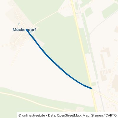 Baruther Straße Baruth Mückendorf 