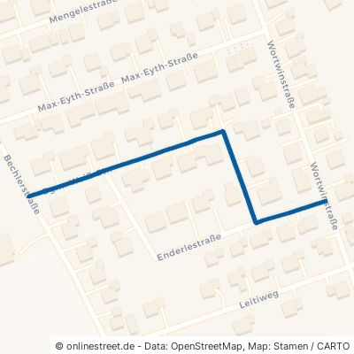 Bürgermeister-Weiß-Straße Ichenhausen Hochwang 