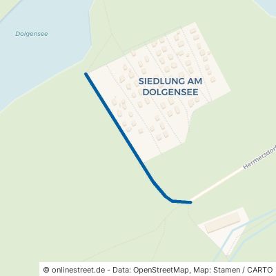 Bungalowsiedlung Am Dolgensee Märkische Höhe Ringenwalde 