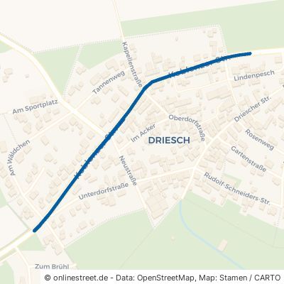 Koblenzer Straße Lutzerath Driesch 
