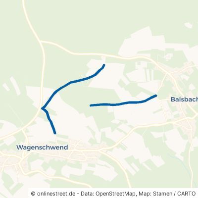 Fahrenweg Limbach Wagenschwend 