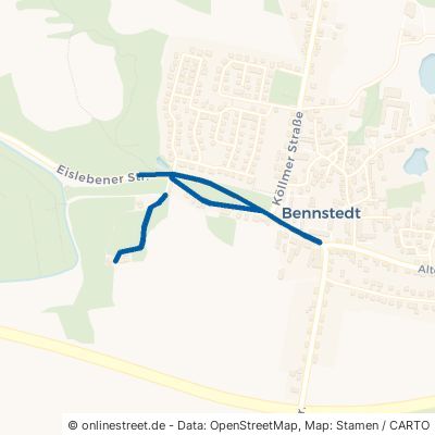 Eislebener Straße Salzatal Bennstedt 