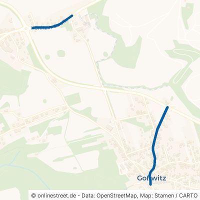 Könitzer Straße Unterwellenborn Goßwitz 