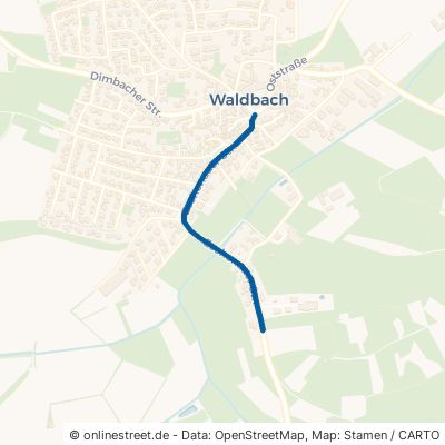 Eschenauer Straße Bretzfeld Waldbach 