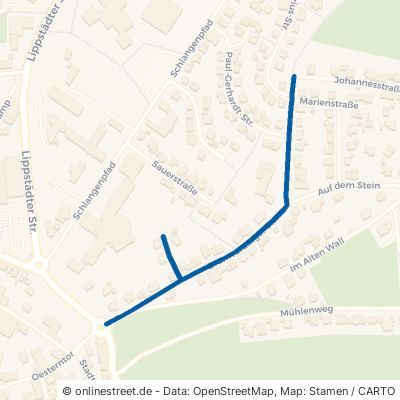 Brunwardinger Straße Rüthen 
