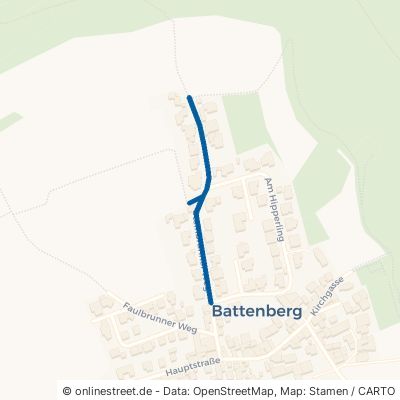 Steinbrunner Weg Battenberg 