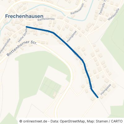 Kappstraße Angelburg Frechenhausen 