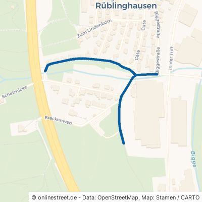Wäldchen Olpe Rüblinghausen 