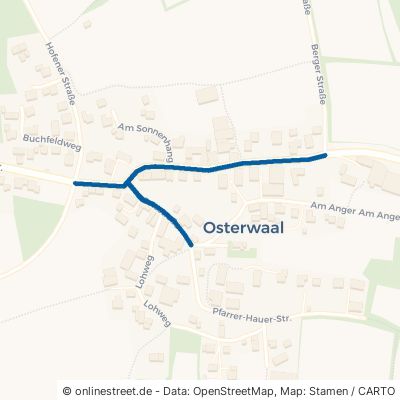 Ortsstraße Au in der Hallertau Osterwaal 