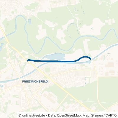 Neue Hünxer Straße Wesel Lippedorf 