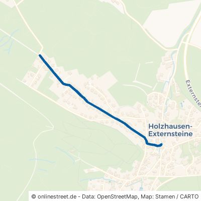 Stemberg Horn-Bad Meinberg Holzhausen-Externsteine 