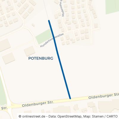 Potenburger Weg Wilhelmshaven Schaarreihe 