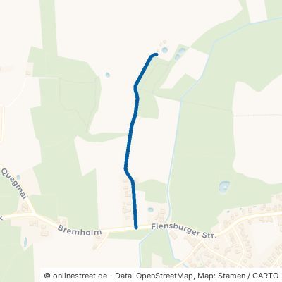 Ehrfelder Weg Sterup Quern-Dingholz 