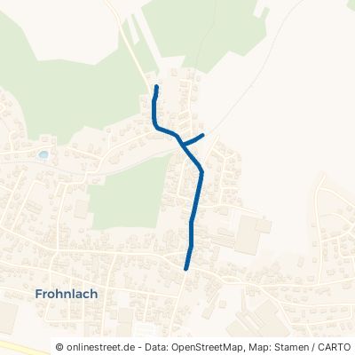 Göritzenstraße Ebersdorf bei Coburg Frohnlach 
