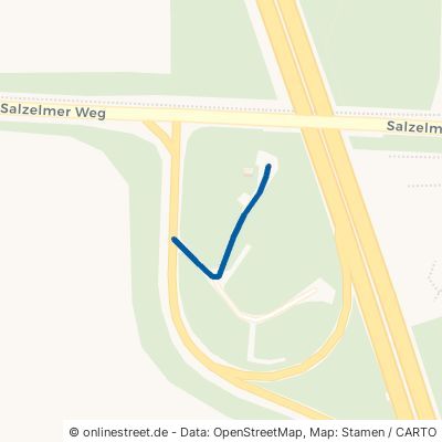Zufahrt Regenrückhaltebecken Und Funkstation as Schönebeck Bördeland Welsleben 