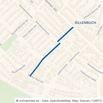 Kleinhohenheimer Straße Stuttgart Sillenbuch 