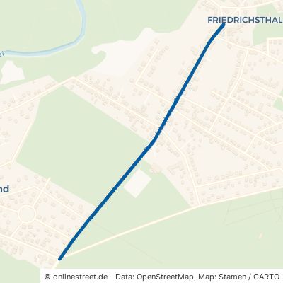 Friedrichsthaler Chaussee Oranienburg Friedrichsthal 