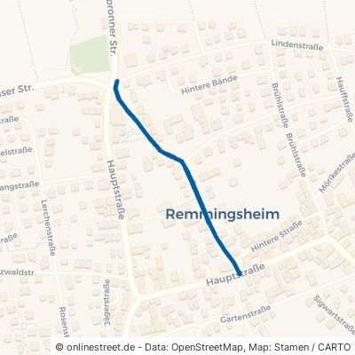 Wettestraße Neustetten Remmingsheim 