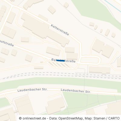 Bahnhof 97990 Weikersheim Laudenbach 