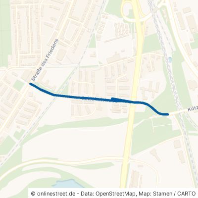 Geiseltalstraße Merseburg 