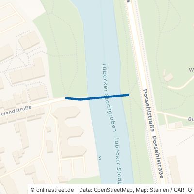 Wielandbrücke Lübeck Saint Lorenz Süd 