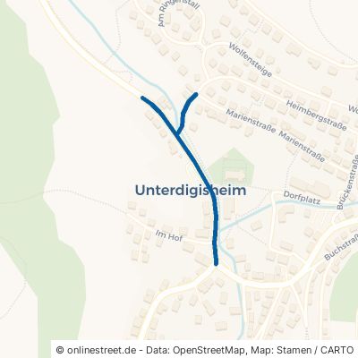 Oberdigisheimer Straße Meßstetten Unterdigisheim 