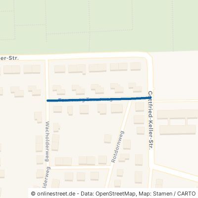 Taxusweg 06118 Halle (Saale) Gottfried-Keller-Siedlung Stadtbezirk Nord