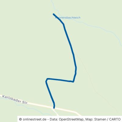 Burkertsleithenweg Breitenbrunn (Erzgebirge) Rittersgrün 