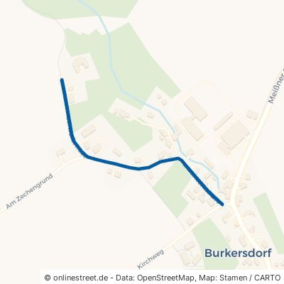 Vorwerkstraße Reinsberg Burkersdorf 