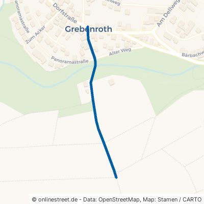 Altenbergweg Heidenrod Grebenroth 